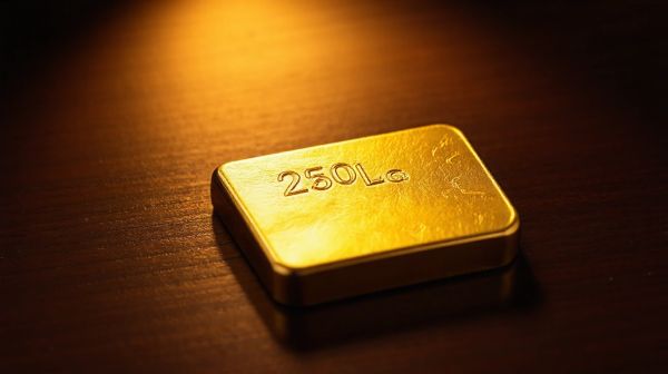 Top 5 raisons d'investir dans un lingot d'or de 250g
